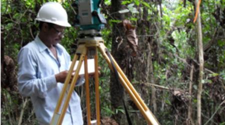 Stake-out and Leveling Survey Railway Alignment at Muara Wahau and Bengalon (40km) - East Kalimantan